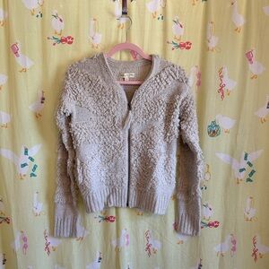 Staring at Stars Cream Knit Cardigan
